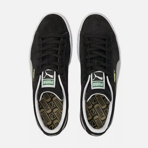 PUMA Suede Classic XXI Black White Multiple Sizes "FAST SHIPPING" - Picture 3 of 5
